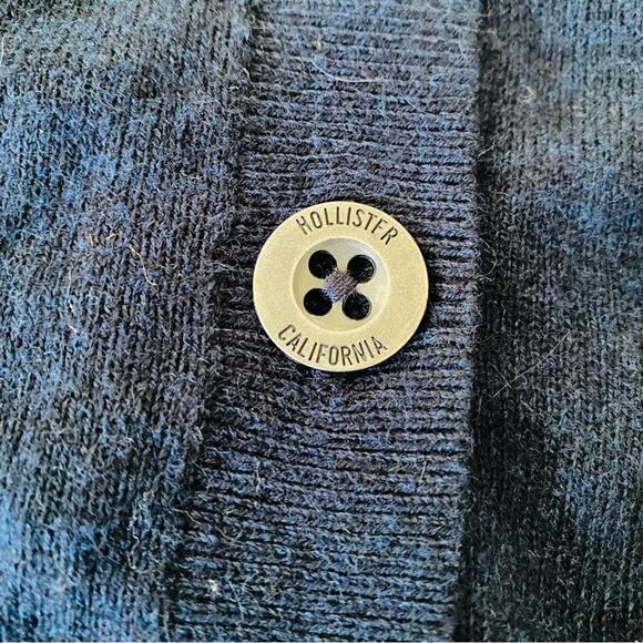 Hollister | Knit Tunic Button Racer Back Vest Sequins NWT S - Picture 4 of 9